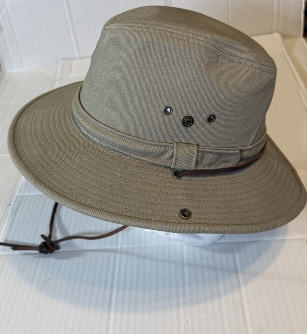 Dorfman Hat Co Size Medium Cotton Pacific Safari Hat